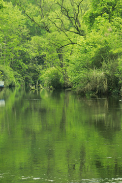 绿水青山山川河流自然风景