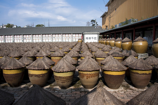 四川省郫县豆瓣博物馆传统晒场