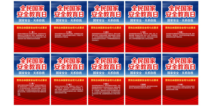 安全教育宣傳展板