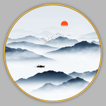 意境山水畫