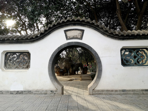 中式园林墙门