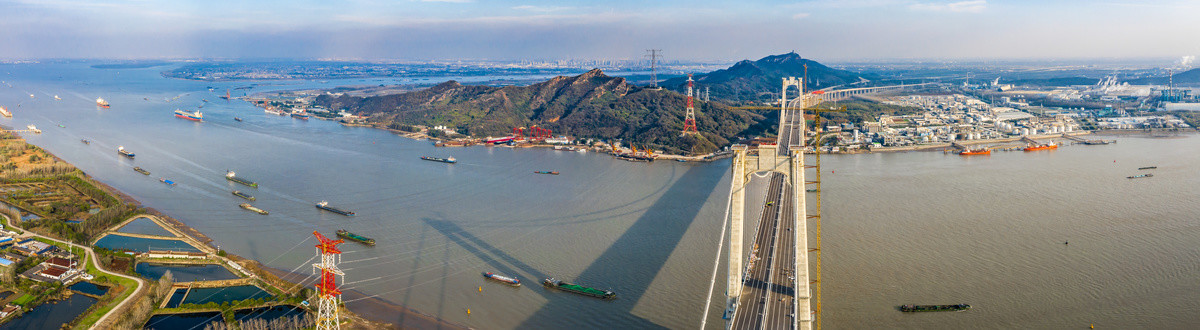 五峰山大桥全景