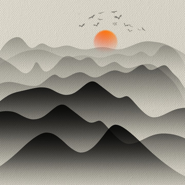 山水画