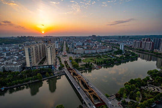 湖北广水市风光