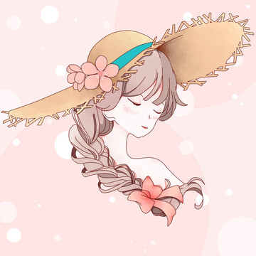少女頭像