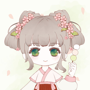 漢服娃娃頭像