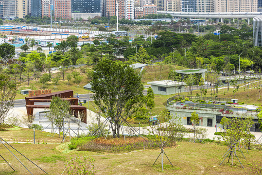 深圳北站中心公园