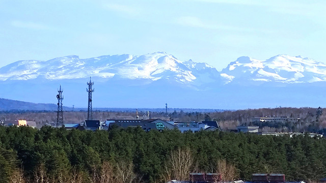 长白山远眺