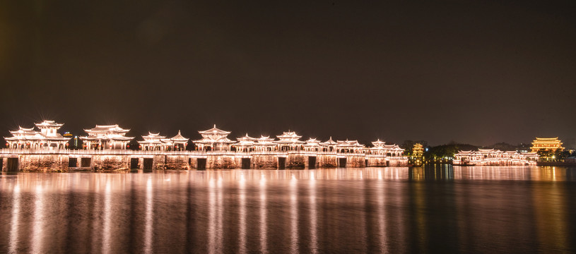 潮州湘子桥夜景