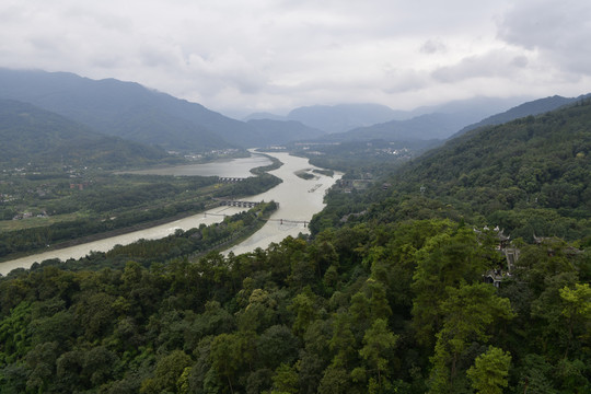 都江堰山水