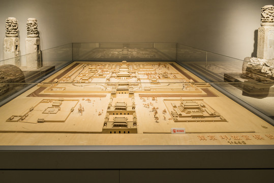 南京明故宫模型