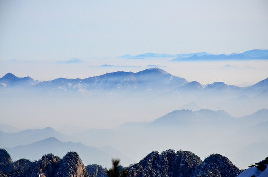 黄山云海