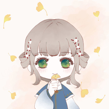 漢服娃娃頭像