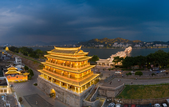 潮州古城夜景