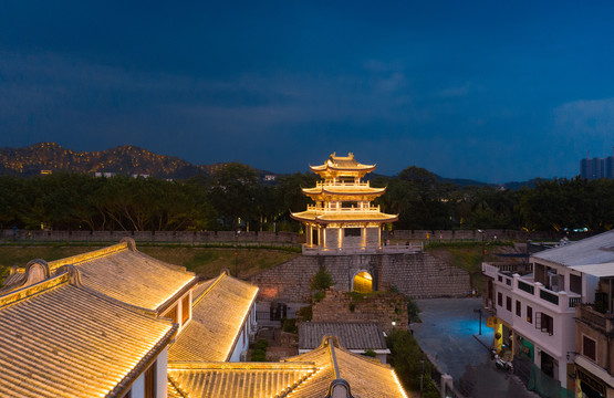 潮州古城夜景