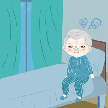老年人睡眠障礙插圖