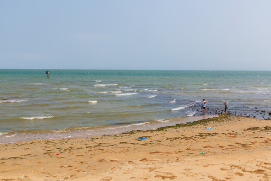 湛江徐闻滘尾角海景风光