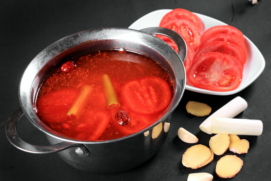 番茄汤锅