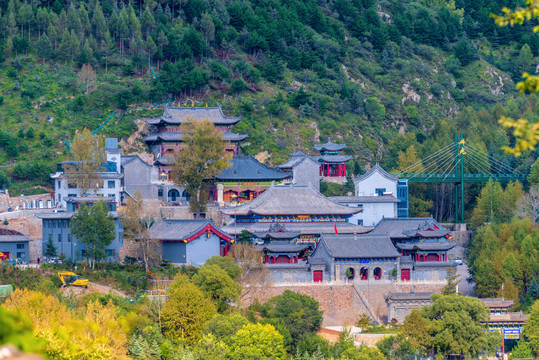 山西忻州五台山金界寺上师塔院