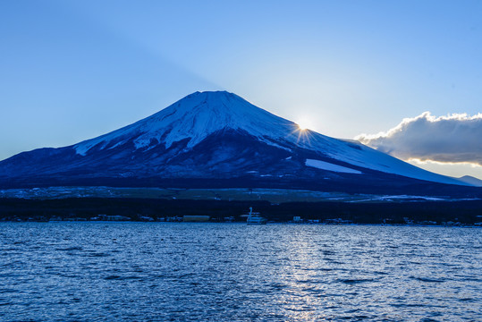 日本富士山田贯湖