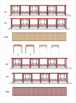 鄉(xiāng)村文化長廊宣傳欄