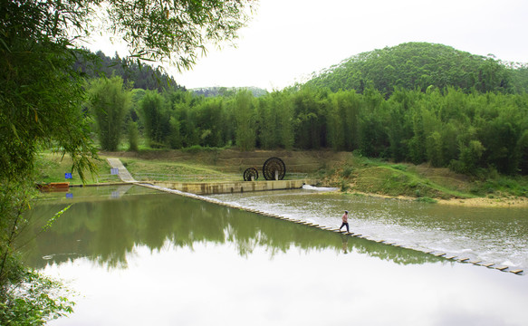 文楼漫水坝