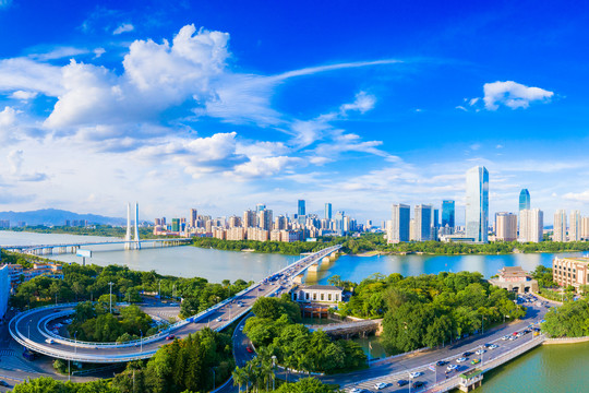 惠州朝京門與惠州大橋