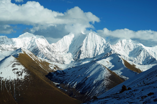 贡嘎雪峰