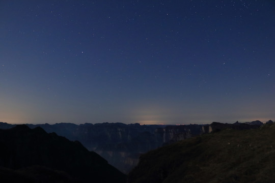 南太行山十字岭星空