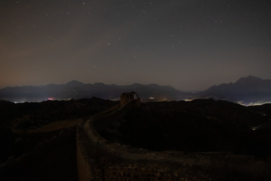 长城星空