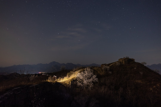 长城星空