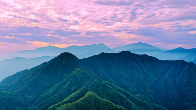 高山美景