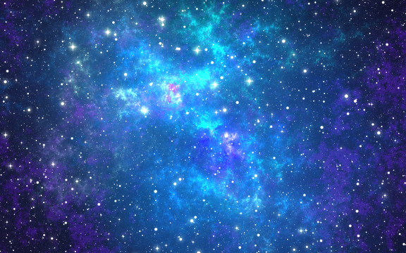 藍色星空