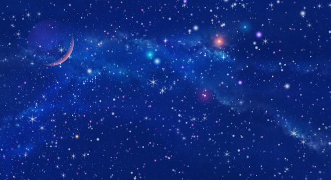 夢(mèng)幻星空軟膜