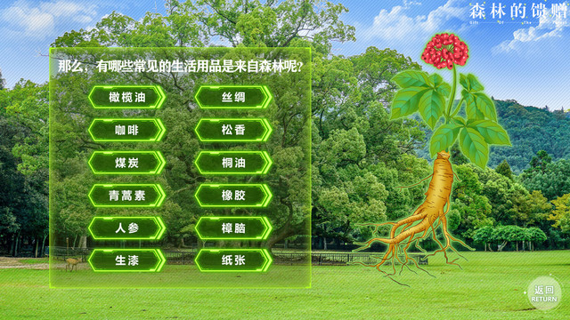 森林的饋贈