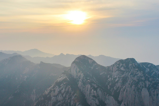 陕西华山风光