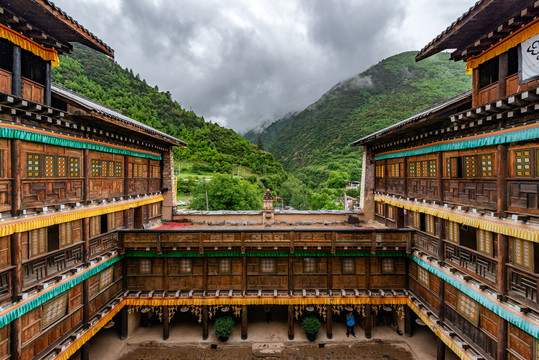 阿坝卓克基土司藏寨