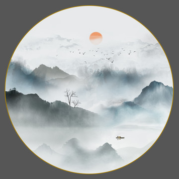 意境山水畫