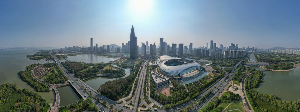 深圳后海大湾区全景