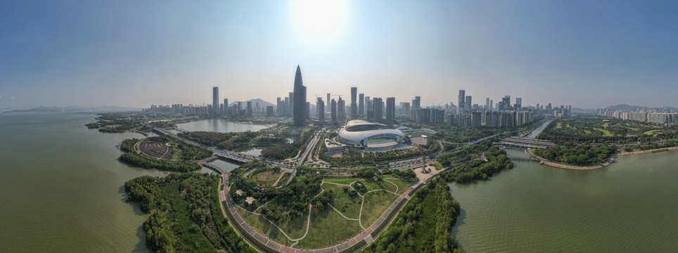 深圳后海大湾区全景