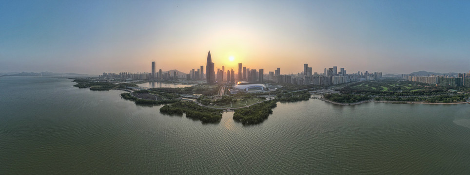 深圳后海大湾区全景