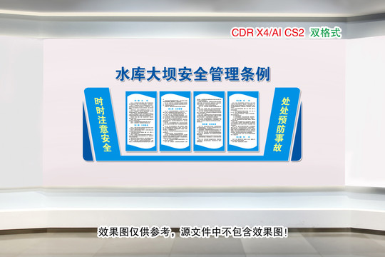 水庫大壩安全管理條例文化墻