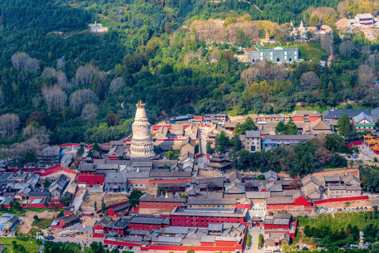 中国山西忻州五台山风光