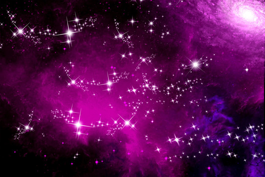 星空婚禮舞臺背景