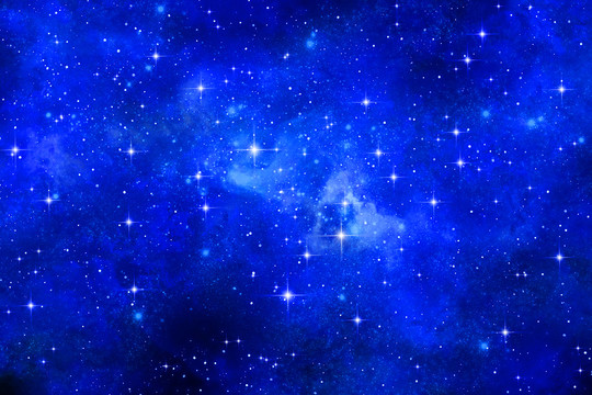 藍(lán)色星空背景