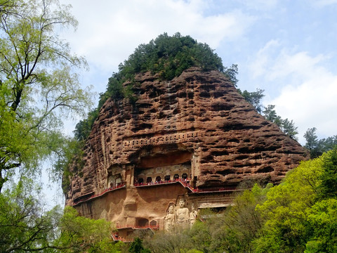 麦积山