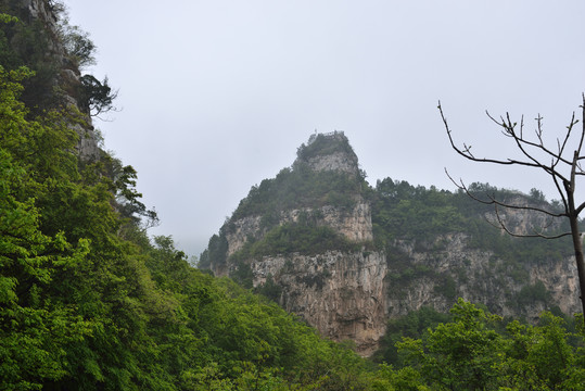 河南焦作峰林峡风光