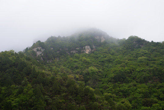 河南焦作峰林峡风光