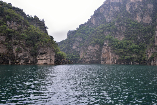 河南焦作峰林峡风光