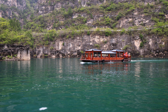 河南焦作峰林峡风光